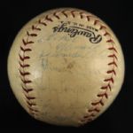 1961-63 Pittsburgh Pirates Team Signed Baseball w/ 18 Signatures Including Roberto Clemente, Johnny Logan & More (JSA)
