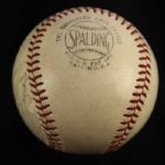 1961-63 Pittsburgh Pirates Team Signed ONL Giles Baseball w/ 11 Signatures (JSA) w/ Roberto Clemente Side Panel