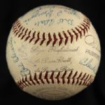 1960 Mayaguez Puerto Rican Winter League Team Signed Baseball w/ 22 Signatures (JSA) Bob Botz Collection