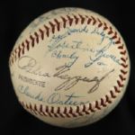 1960 Mayaguez Puerto Rican Winter League Team Signed Baseball w/ 22 Signatures (JSA) Bob Botz Collection