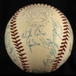 1960 Mayaguez Puerto Rican Winter League Team Signed Baseball w/ 22 Signatures (JSA) Bob Botz Collection