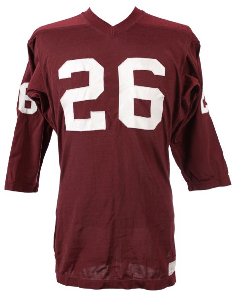 1950s #26 Durene Game Worn Football Jersey (MEARS LOA)
