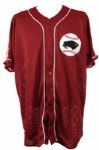 2007-08 Anthony Reyes Scott Elarton Buffalo Bisons Game Worn Alternate Jersey (MEARS LOA/Team LOA)