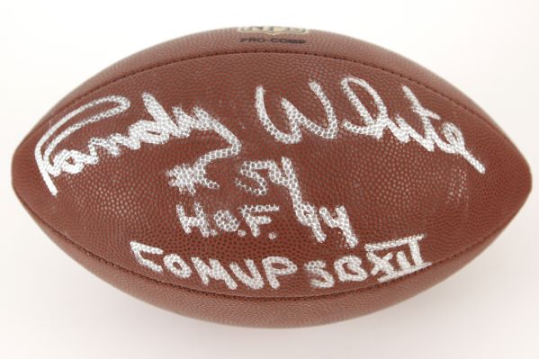 2006 Randy White Dallas Cowboys Signed Football (JSA)