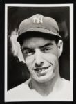 1940s Joe DiMaggio New York Yankees Original 5" x 7" Photo & 4" x 5" Negative 