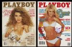 1992-2008 Playmate of the Year Signed Playboy Collection - Lot of 10 (JSA)