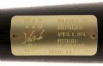 1974 Hank Aaron Atlanta Braves H&B Louisville Slugger 715th Career Home Run Commemorative Bat