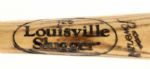 2002 Lance Berkman Houston Astros Signed Louisville Slugger Professional Model All Star Game Used Bat (MEARS A8)