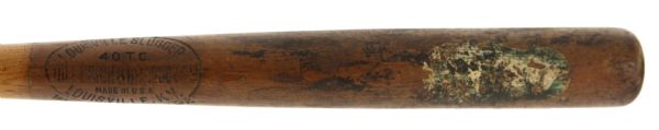 1921-31 Ty Cobb Detroit Tigers H&B Louisville Slugger Store Model Decal Bat
