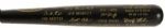 1989 San Francisco Giants National League Champions Louisville Slugger Earthquake Commemorative Black Bat