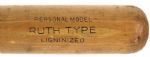 1951-57 Babe Ruth New York Yankees Adirondack 33 Store Model Bat 