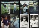 1980's New York Yankees 4 x 6 George Brace Snapshot Collection - Lot of 33