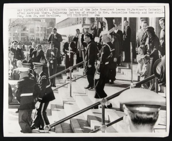 1909-63 John F. Kennedy Funeral U.S. Navy Original Photo Collection - Lot of 23