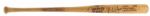 1980-83 Fred Lynn Red Sox/Angels Signed Louisville Slugger Professional Model Game Used Bat (MEARS A9/JSA)