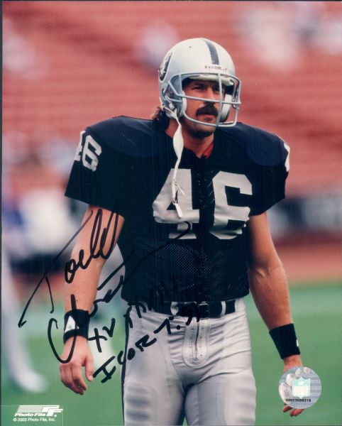 1990s-2007 Assorted collection of 19  8" x 10" Signed Football Photographs