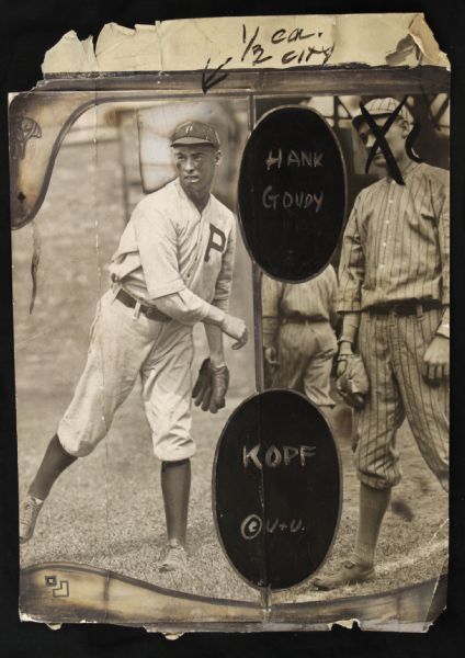 1912-25 Original Baseball Photography Collection - Lot of 17 w/ Harry Hooper, Duffy Lewis, Bill Rariden and more