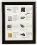 1998 Disneyland Attraction Artist Signed 13 x 16 Framed Print Collection - Lot of 9