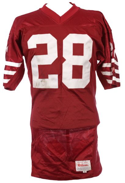 1990-97 San Francisco 49ers Game Worn Home Jersey (MEARS LOA)