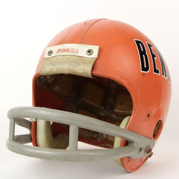 1972-74 Tim Kearney Cincinnati Bengals Game Worn Helmet (MEARS LOA)