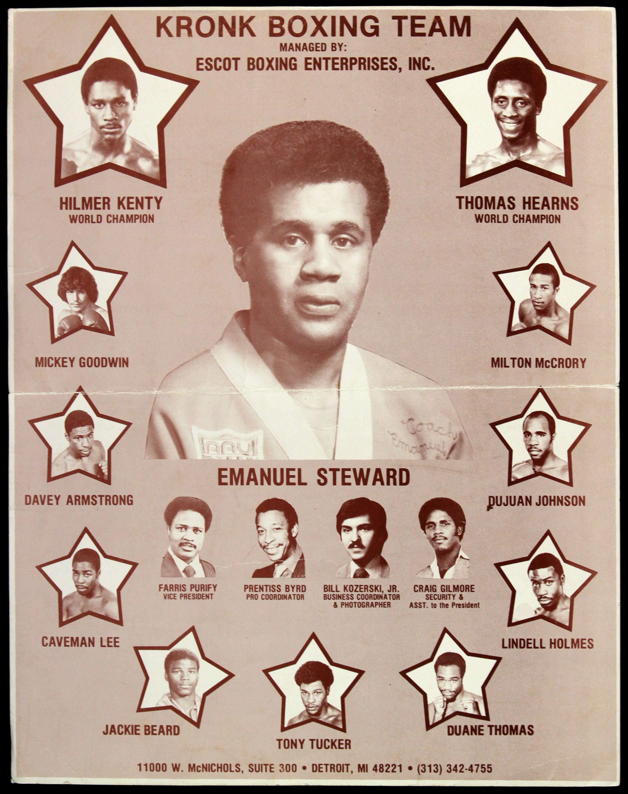 emanuel steward boxing record