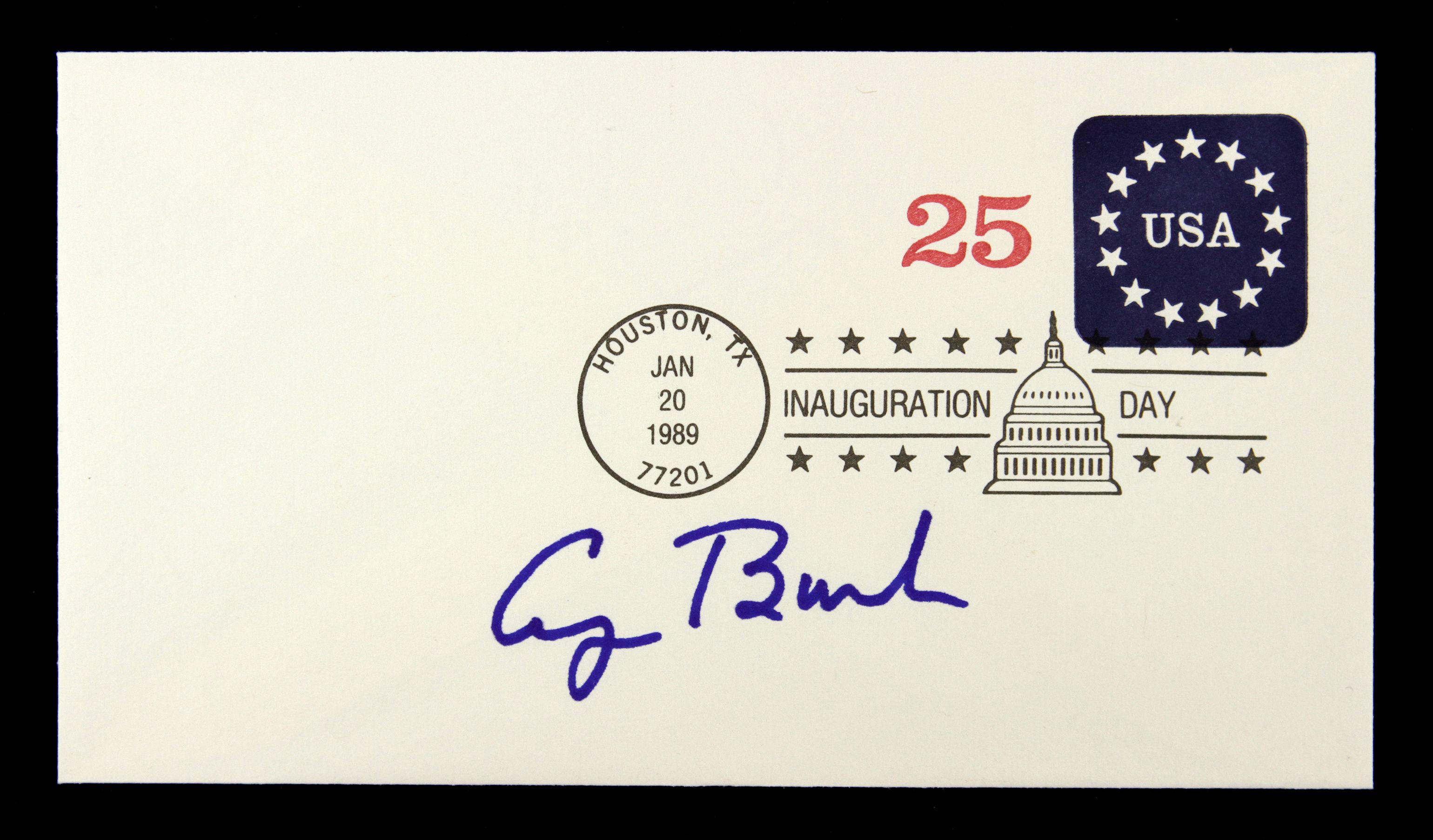 Lot Detail - 1989 George H.w. Bush 41st President Of The United States 