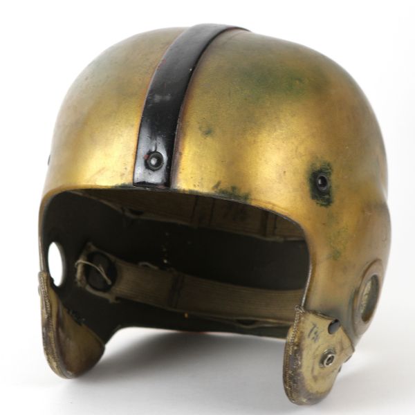 1950s Riddell Game Worn Helmet w/ 6 Strap Suspension System (MEARS LOA)