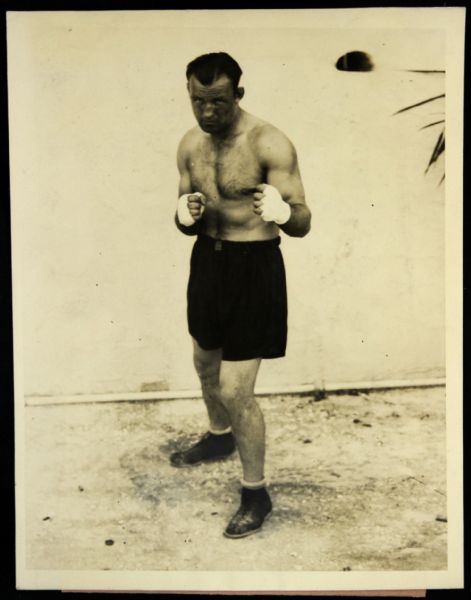 1929-33 Jack Sharkey Heavyweight Champion Original Photo Collection - Lot of 11