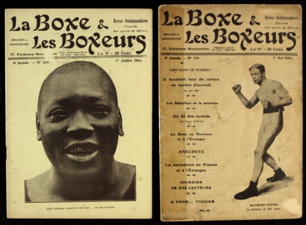 1910-23 La Boxe & Les Boxeurs French Boxing Periodical Collection - Lot of 13