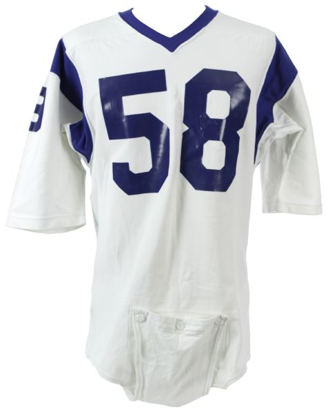 1971-72 Isiah Robertson Los Angeles Rams Game Worn Road Jersey (MEARS LOA)