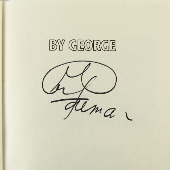 Lot Detail - 1995 George Foreman Signed By George Hardcover Book (JSA)