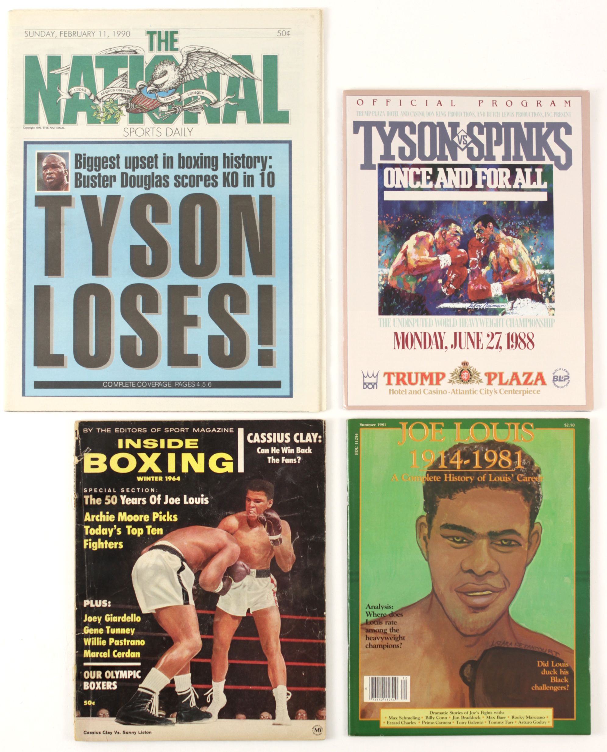 Lot Detail - 1909-1990's 795 Count Boxing Magazine Lot Boxing ...