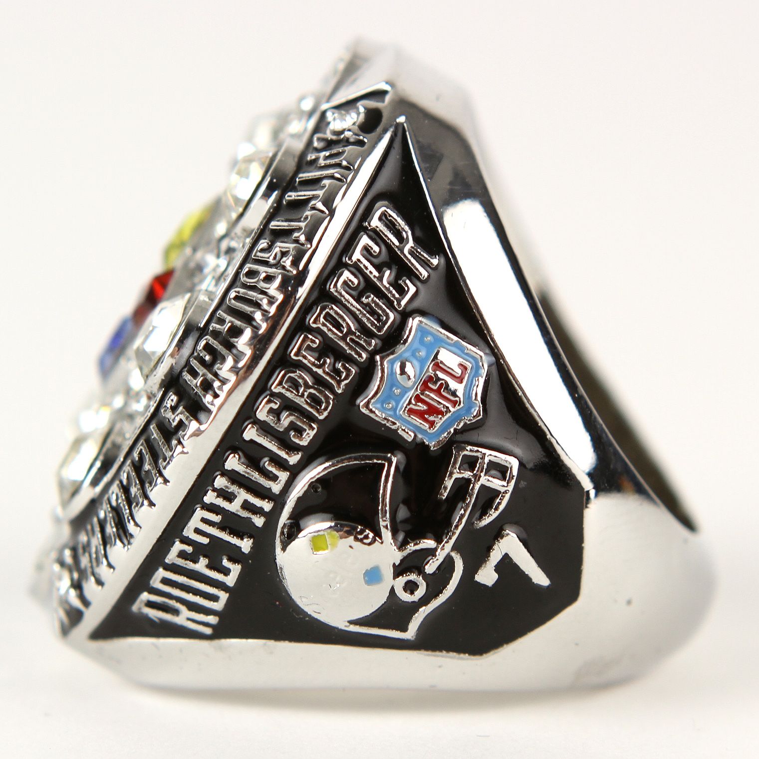 Lot Detail - 2009 Ben Roethlisberger Pittsburgh Steelers High Quality  Replica Super Bowl XLIII Ring