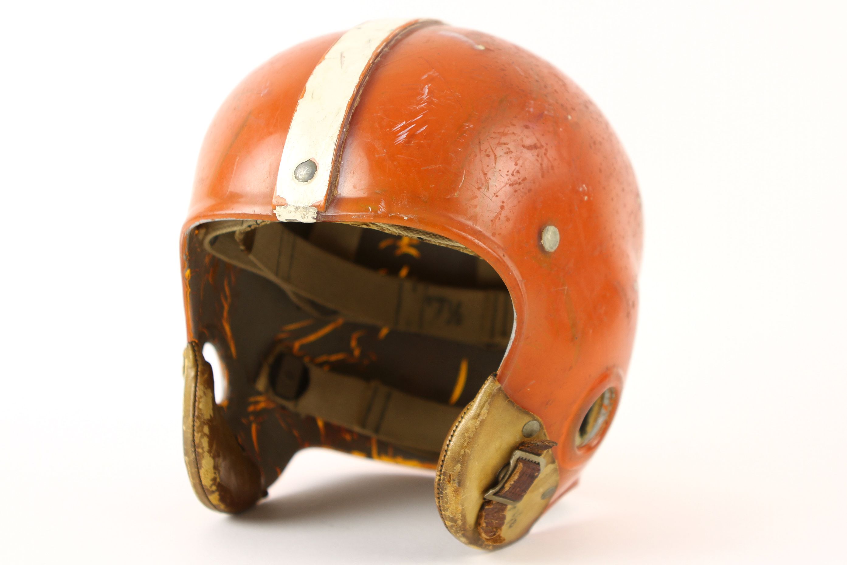 Lot Detail - 1950's Cleveland Browns Riddell 7 1/8 Suspension Helmet