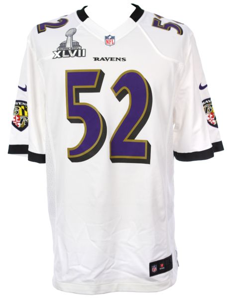 2013 Ray Lewis Baltimore Raves Jersey w/ Super Bowl XLVII Patch