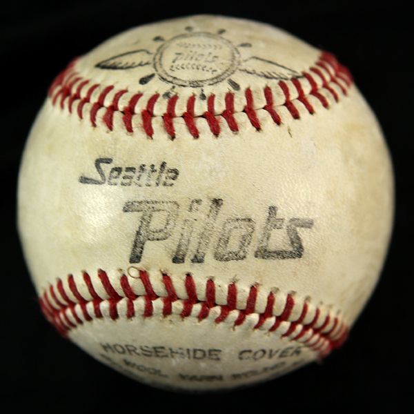 1969 Seattle Pilots Team Logo Baseball