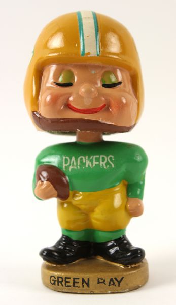 1960s Green Bay Packers Vintage 5.5" Bobblehead Nodder