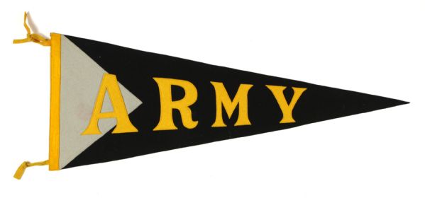 1940s circa Army Full Size 29" Pennant