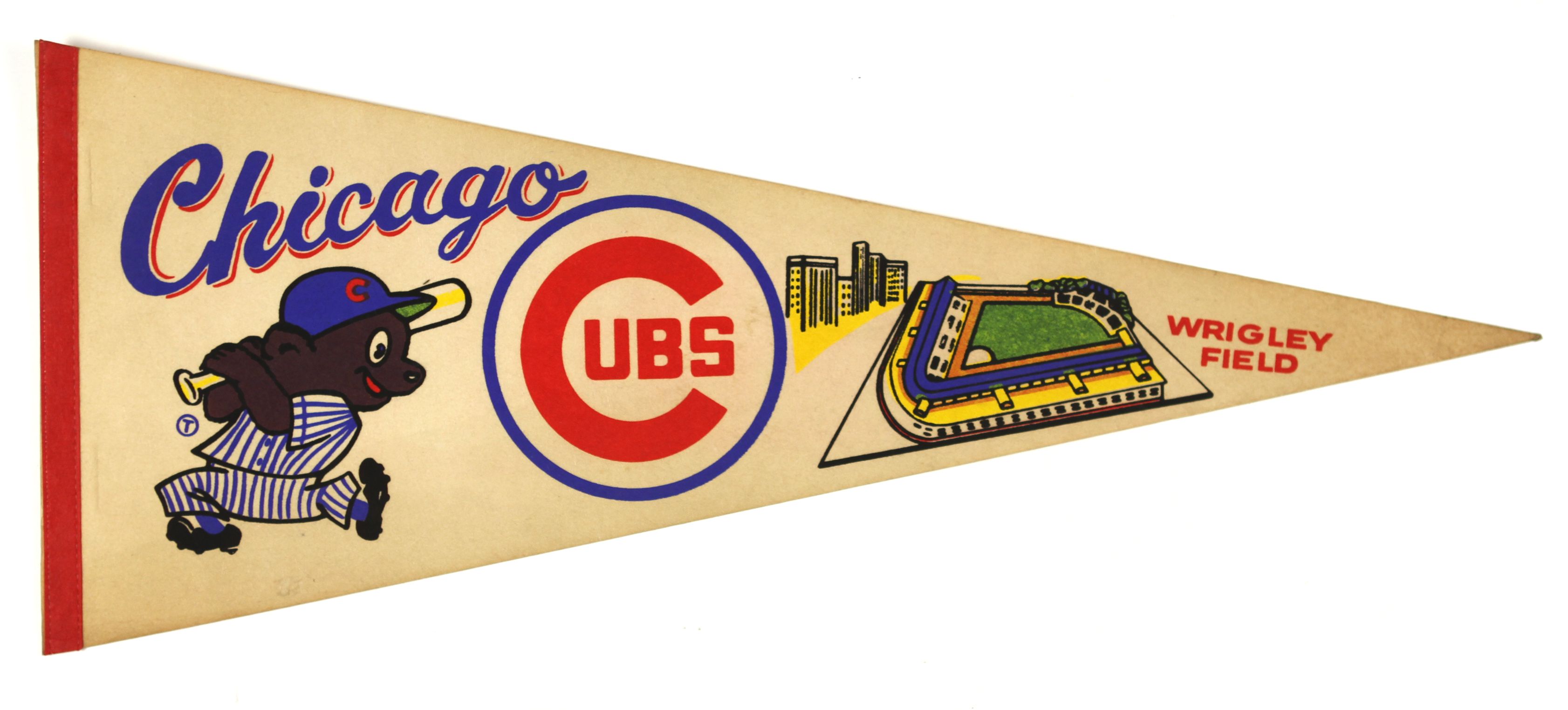 Chicago Cubs Wrigley Field Vintage Classic Mini Pennant – Wrigleyville  Sports