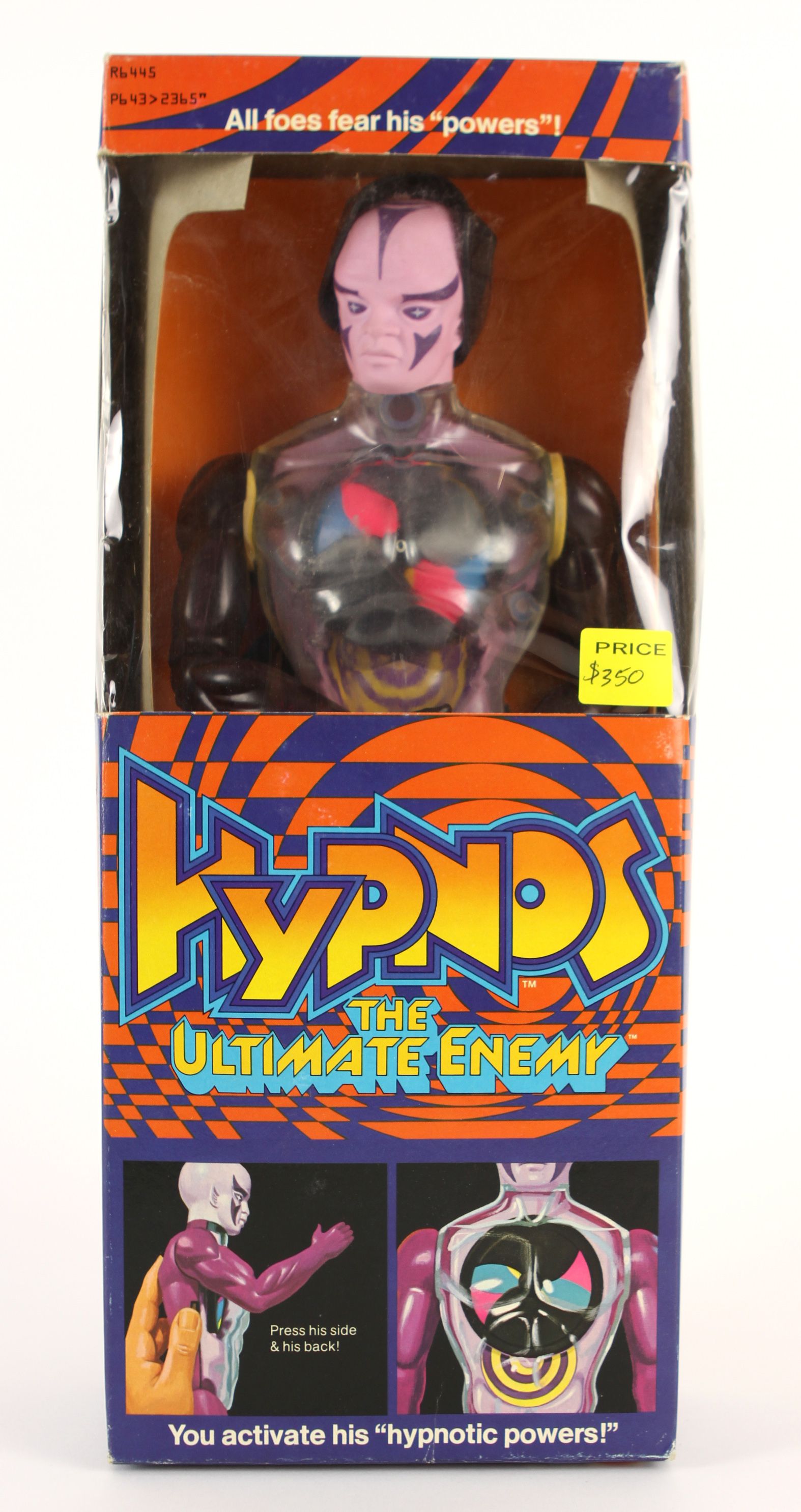 1976 Hypnos The Ultimate Enemy deals Action Figure w/Mask & Instructions