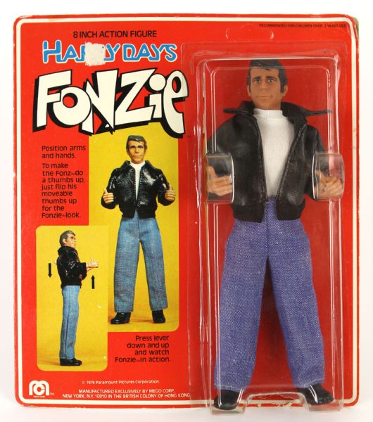 1976 Fonzie Happy Days Mego Action Figure MIB 