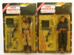 1960s circa War Heroes All Battle-Equipped in World War II MOC Action Figures - Lot of 2