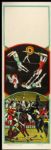 1940s circa Circus Poster Trapeze Artists Triangle Poster Company (14" x 42)