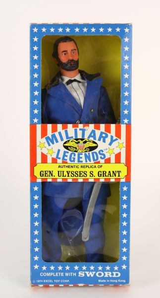 1974 Ulysses S. Grant Military Legends MIB Action Figure