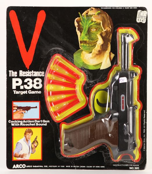 1984 V The Resistance MOC P.38 Target Game