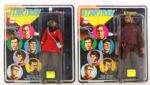 1974 Star Trek MOC Mego Action Figure - Lot of 4 w/ Captain Kirk, Dr. McCoy, Lt. Uhura & Klingon 