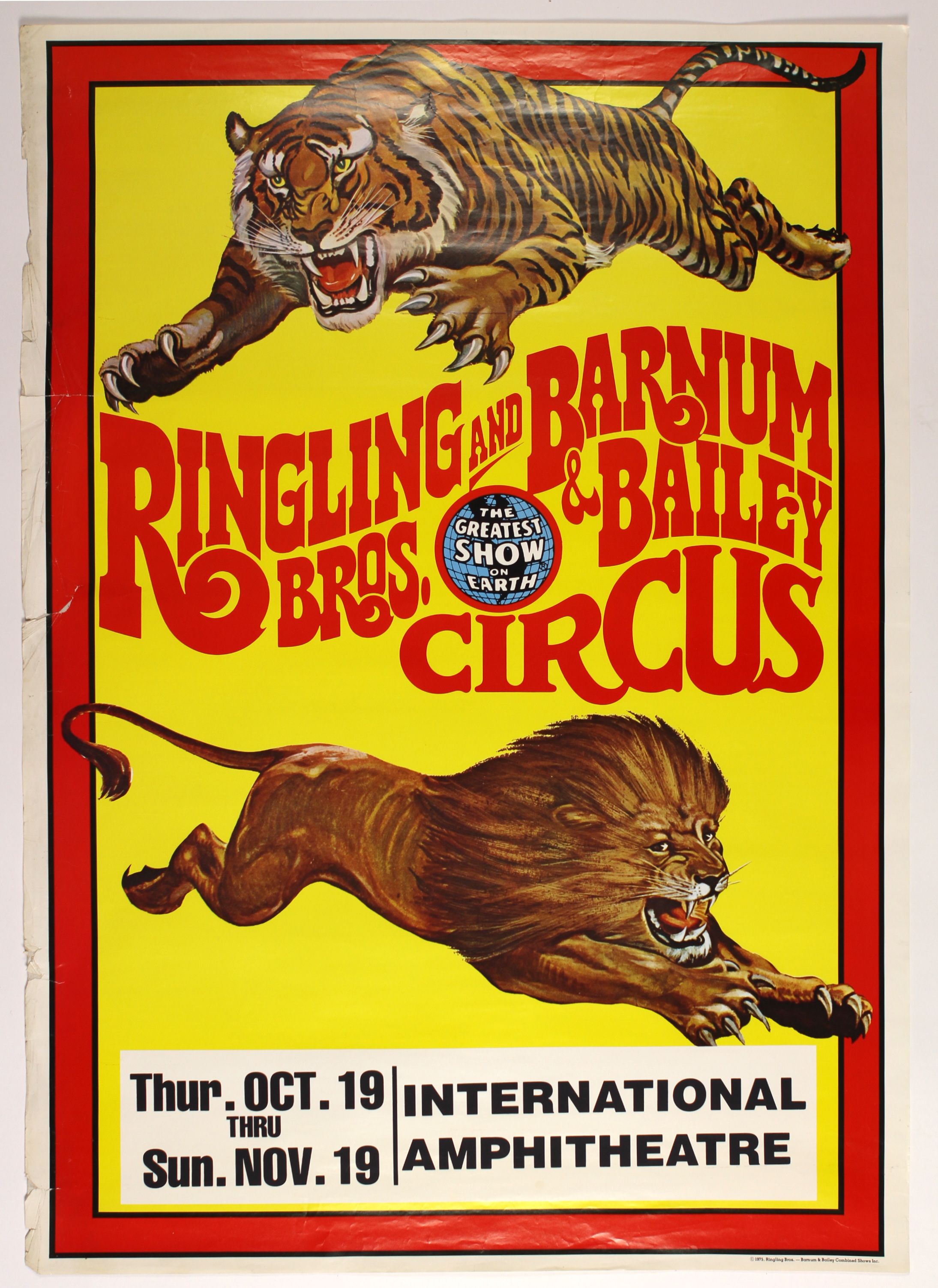 Lot Detail - 1935-90 - Ringling Bros. and Barnum & Bailey Circus The ...