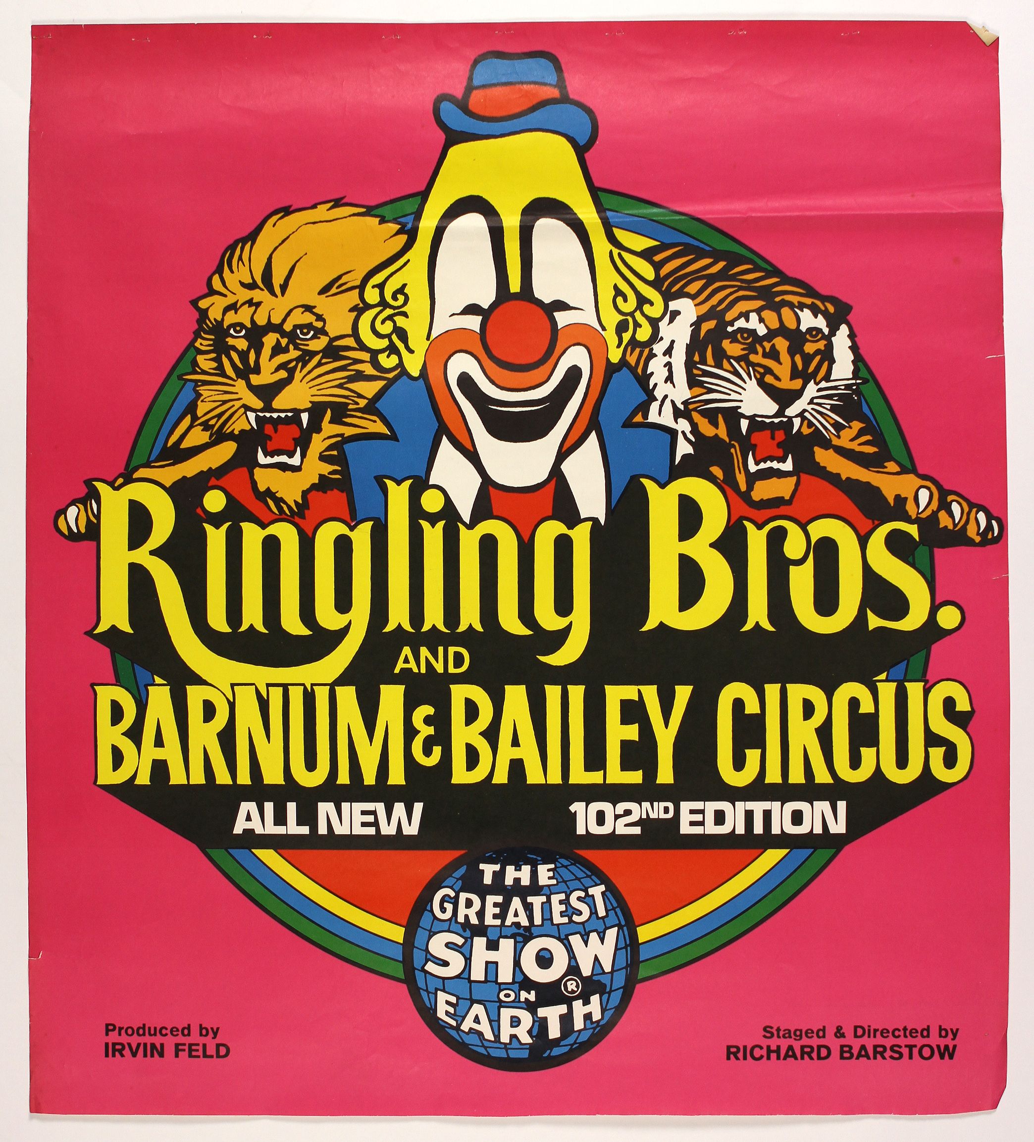 Lot Detail - 1984 Ringling Bros. and Barnum & Bailey Greatest Show on ...