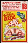 1980s circa Hamid Morton Alain Zerbini Circus Posters - Lot of 2 