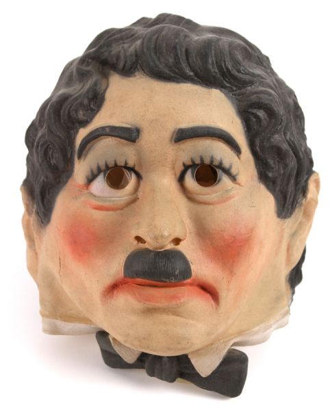 1950s Charlie Chaplin Haloween Mask