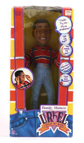 1991 Urkel I Speak My Mind! Family Matters MIB Talking Doll